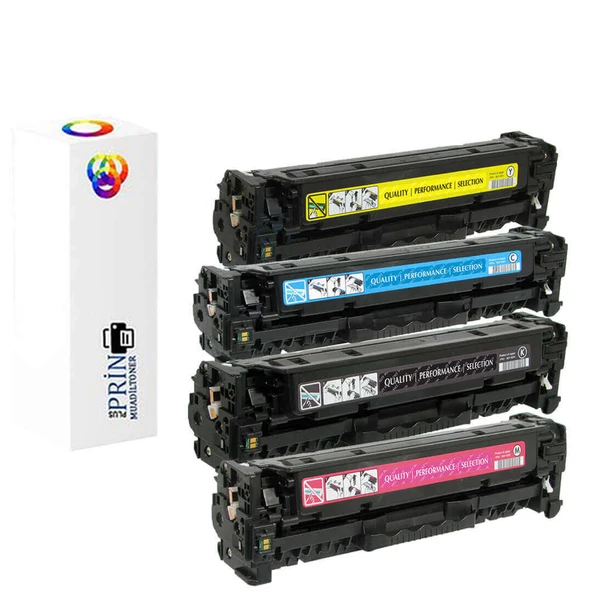 Hp 305A-Hp Color laserjet Pro 300 M351 1 Set Muadil Toner - 4