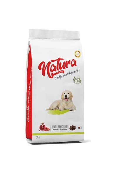 Düşük Tahıllı Kuzulu Ve Narlı Yavru Köpek Kuru Maması 2.75 Kg