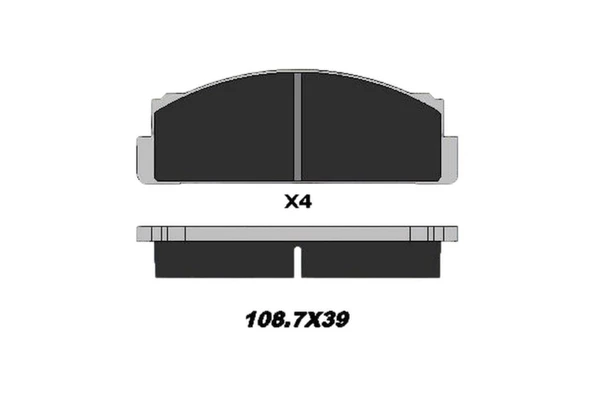 ON FREN BALATASI M124 M131 (SIMSIZ)