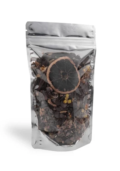 Şeffaf Metalize Doypack 14x19x7 cm (50 Adet) - 2