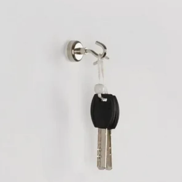 Magnet Askı 2 'li Güçlü Çok Amaçlı Manyetik Mutfak Banyo Askısı - 4