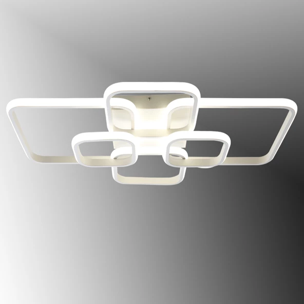 TT500-6-BY TT Aydınlatma Mat Beyaz Plofonyer 6 lı Led Avize