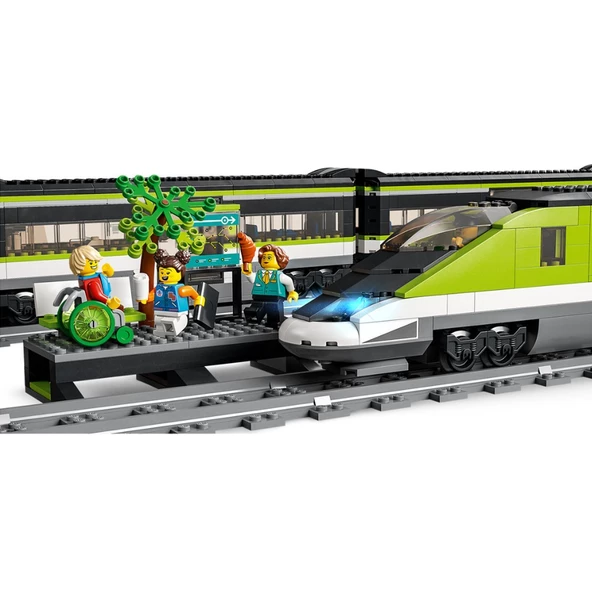 60337 Lego City - Ekspres Yolcu Treni, 764 parça, +7 yaş - 4