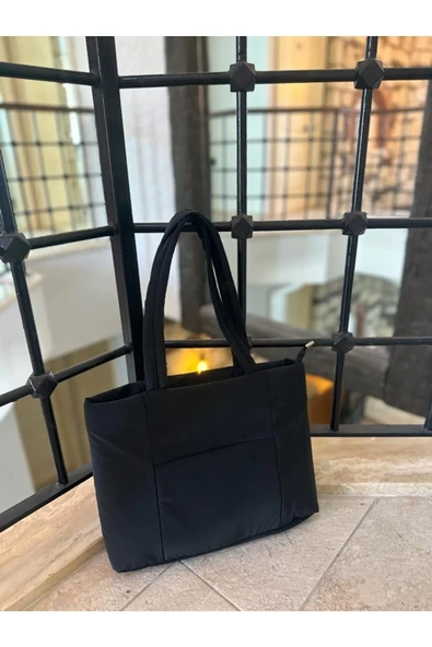 Monalisa Home Patlı Kadın Shopper Omuz Çantası - Resim 2