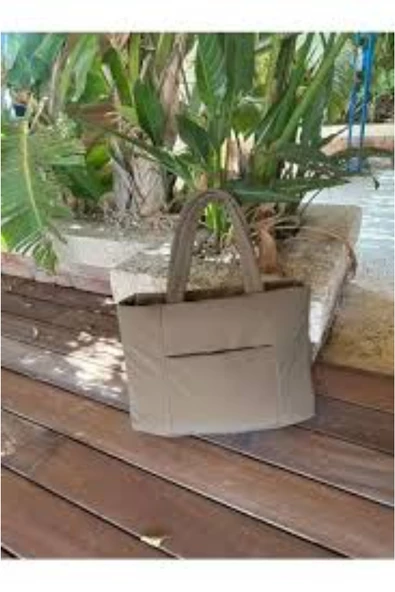 Monalisa Home Patlı Kadın Shopper Omuz Çantası - Resim 2