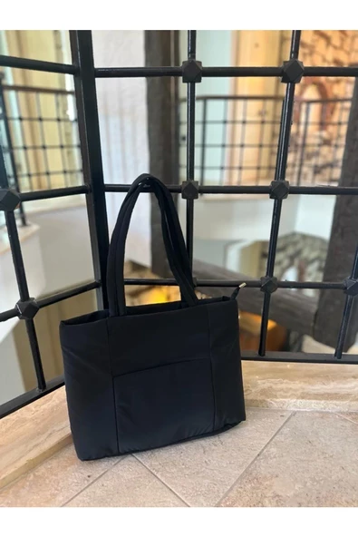 Monalisa Home Patlı Kadın Shopper Omuz Çantası - Resim 4