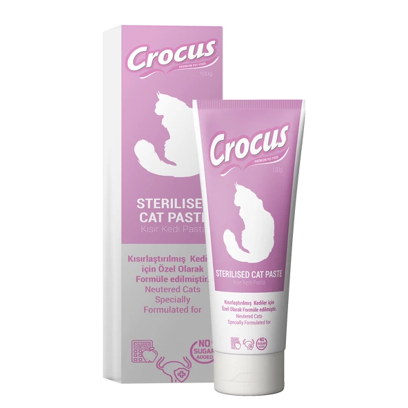 Crocus Kedi Sterilised Malt Macunu 100 Gram - 2