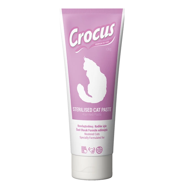 Crocus Kedi Sterilised Malt Macunu 100 Gram - 3