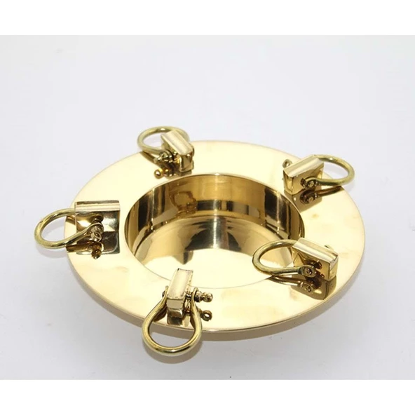 Pirinç Özel Tasarım Küllük - Resim 2