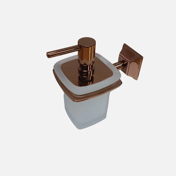 Kare July Sıvı Sabunluk Bronz