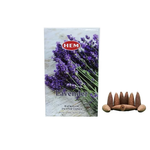 Lavender Back Flow  Konik Tütsü 10'lu