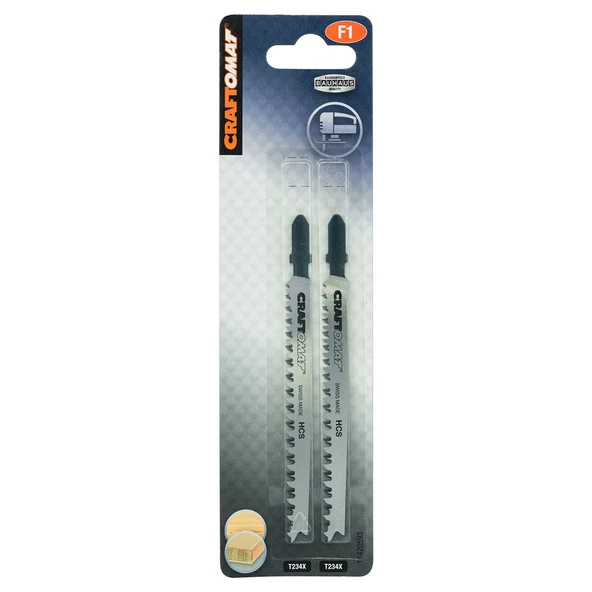 Craftomat Dekupaj Testere Ucu T-234-X 2'li