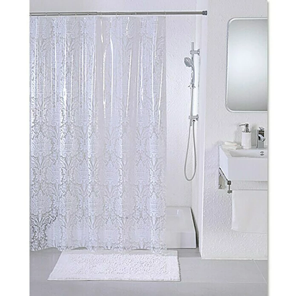 Venüs Duş Perdesi Damask 180x200cm