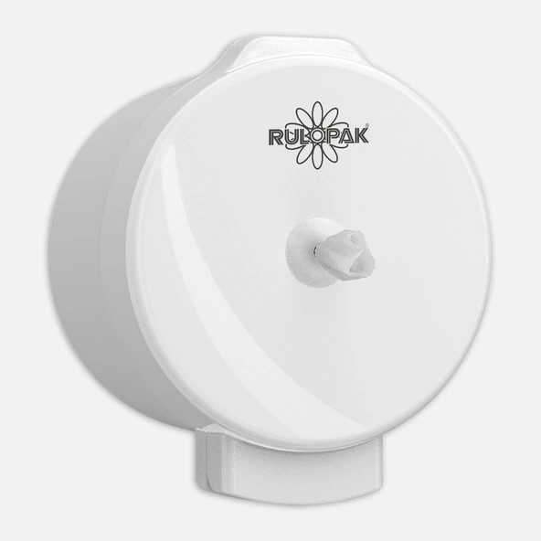 Rulopak Tuvalet Kağıdı Dispenseri İçten Çekmeli Beyaz - 1