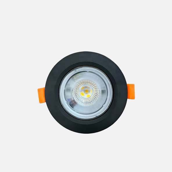 6 W Ledspot Günışığı Siyah Kasa