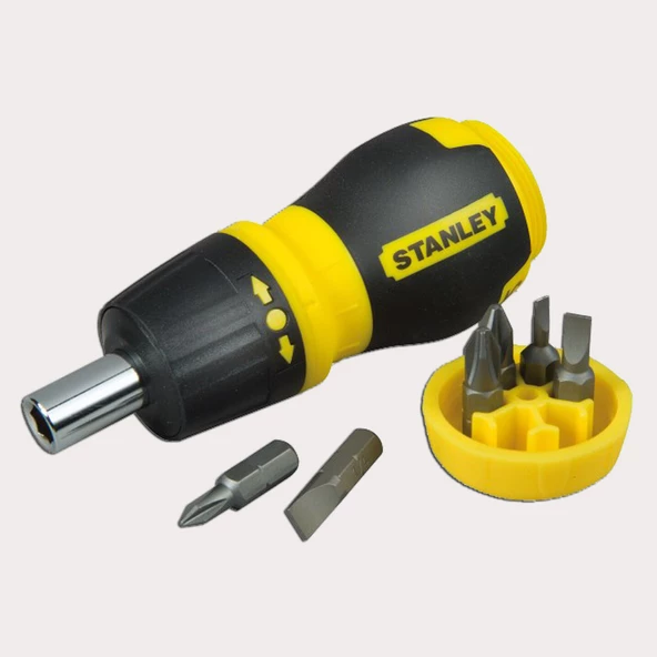 Stanley  0-66-358 6 Parça Cırcırlı Topaç Tornavida Seti