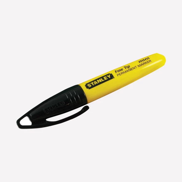 Stanley 1-47-324 Mini Siyah İşaretleme Kalemi