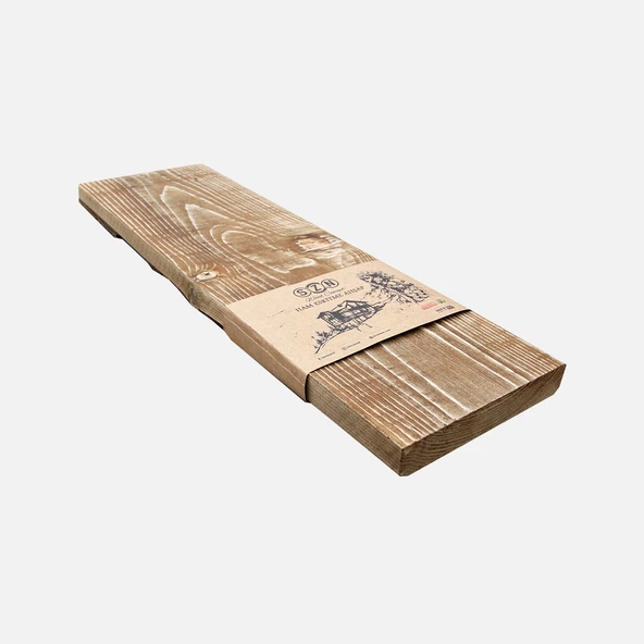 Szn Eskitme ahşap 13-15 cm 100x15x2,5 cm Ladin 51-Teak