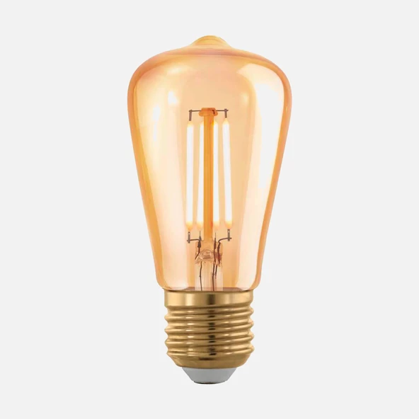 Led Ampul E-27 ST48 4W Amber 1700K
