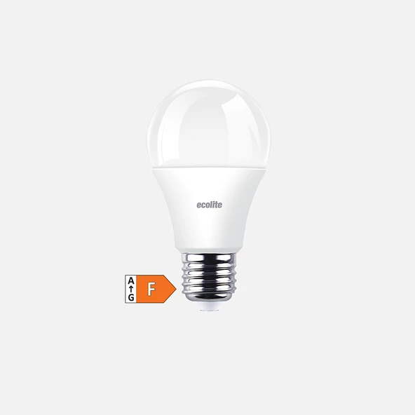 Ecolite Sensorlü 9W Led Ampul / Sarı Işık (3000K)