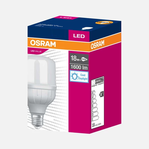 Osram Value Clt 18 W Beyaz Klasik E27 Duy Led Ampul