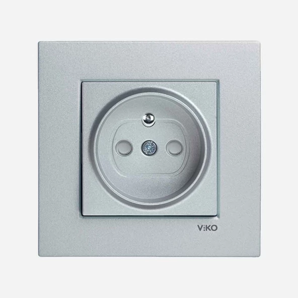 Viko Novella Füme Çocuk Korumalı Ups Priz