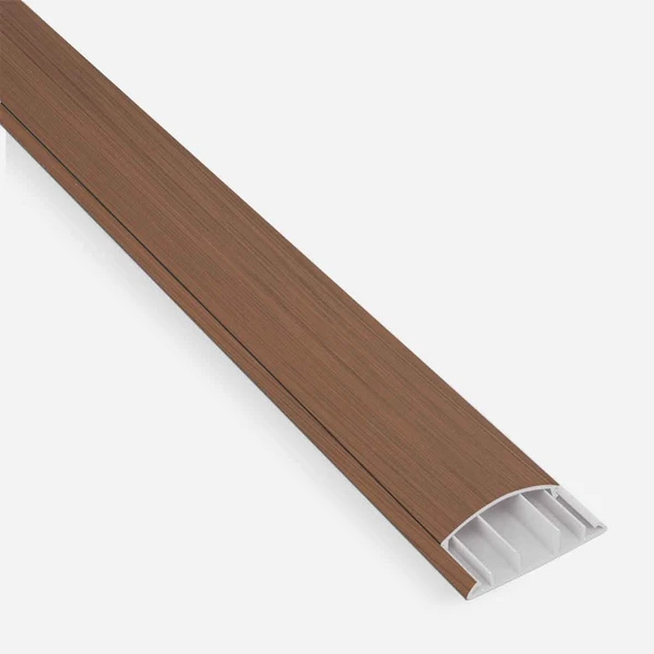 Mutlusan Kablo Kanalı 2M Ceviz Balıksırtı 60X15 mm