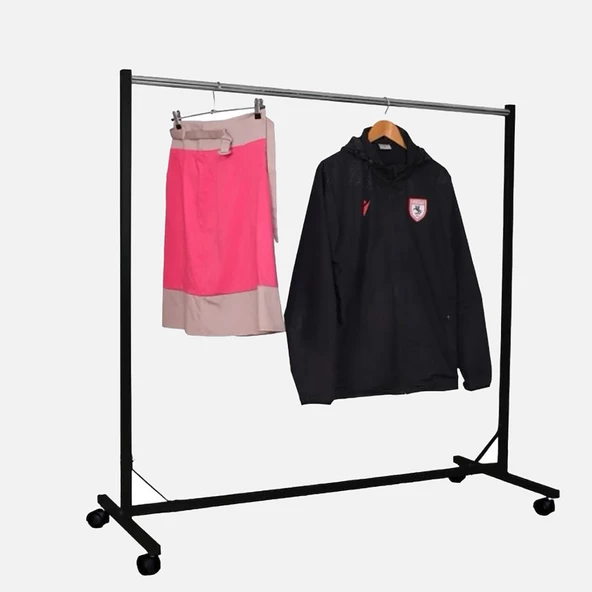 Panko Plus Tekstil Askısı 150cm Siyah