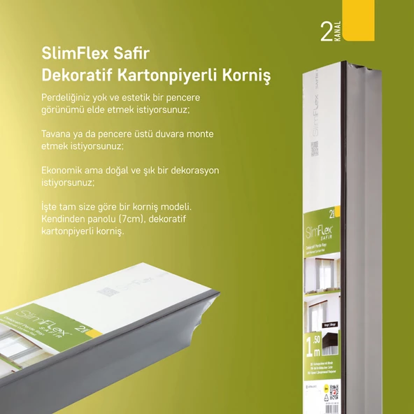 Slimflex Deco Bella 2’li Ray Venge 300cm