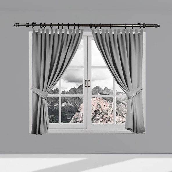 Linadora Rustik Trend 28mm 200cm Siyah