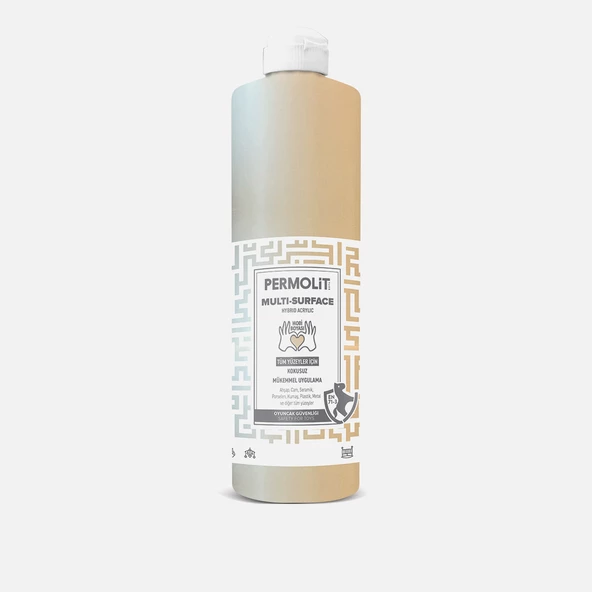 Permolit 0,5 lt Akrilik Boya Şeker Şurubu Multi Surface Permolit