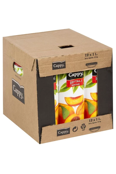 Şeftali Nektarı 1 Lt X 6 Adet Lezzetli Içecek - 3