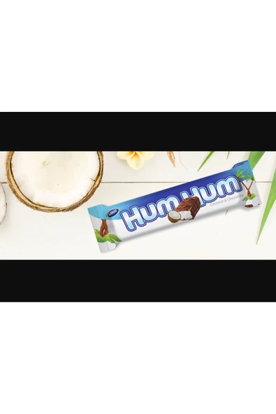 Hindistan Cevizili Hum Hum Çikolata 32 gr x 12 Adet - 3