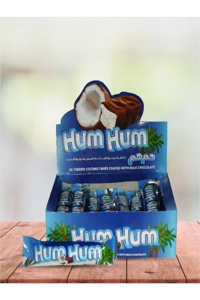 Hindistan Cevizili Hum Hum Çikolata 32 gr x 12 Adet - 2