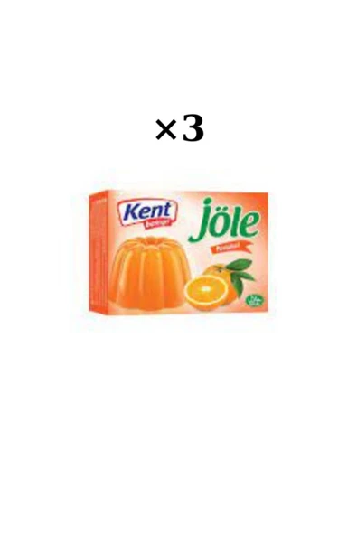 3 Adet Kent Boringer Jöle Portakal 85 G Ferahlatıcı Lezzet - 3