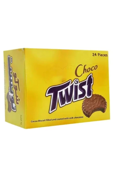 Twist Çikolata 17 gr X 48 Adet Lezzetli Atıştırmalık Kakaolu - 2