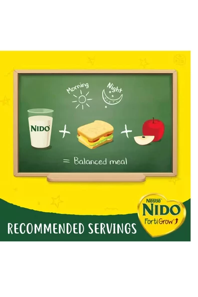 Nido Milk Powder Sut Tozu 350gr Çocuk İçin - 4