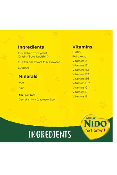 Nido Milk Powder Sut Tozu 350gr Çocuk İçin - 3