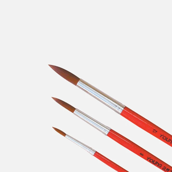 PonArt  7200 Seri Sentetik Fırça No:3