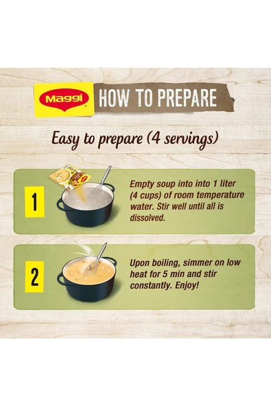 4 Kişilik Kremalı Mantar Çorbası 70g X 4 Adet - 4