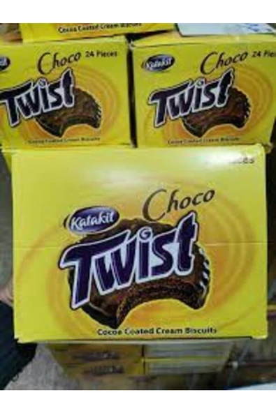 Twist Çikolata 17 gr X 48 Adet Lezzetli Atıştırmalık Kakaolu - 4
