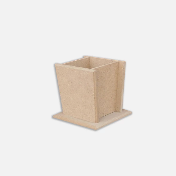 Dekoratif Kalemlik 7,5x6,5x10 cm