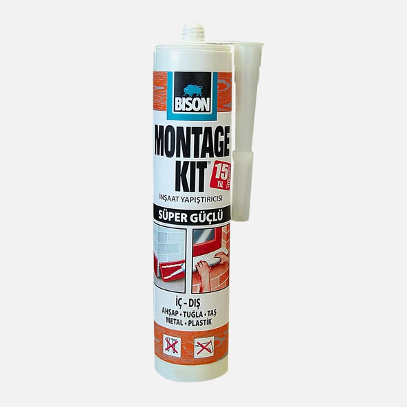 Bison Montage Kit Süper Güçlü 310 ml. Kartuş