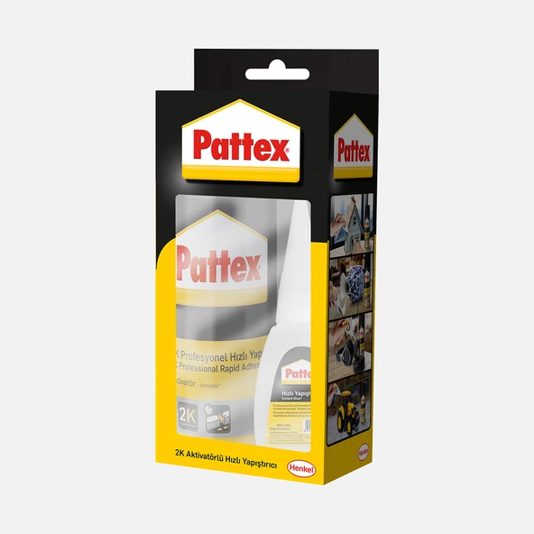 Pattex 2K Hızlı Yapıştırıcı 100+17 ml