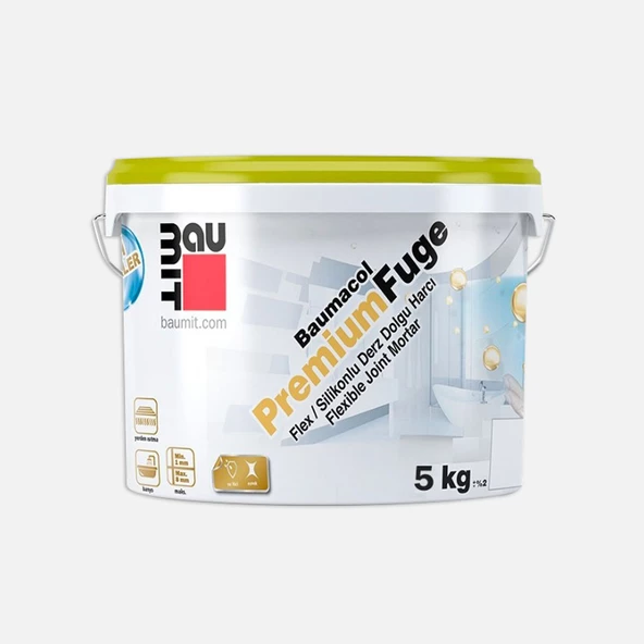 Baumit Baumacol Premium Fuge CG2 WA Flex Koyu Kahve 5kg