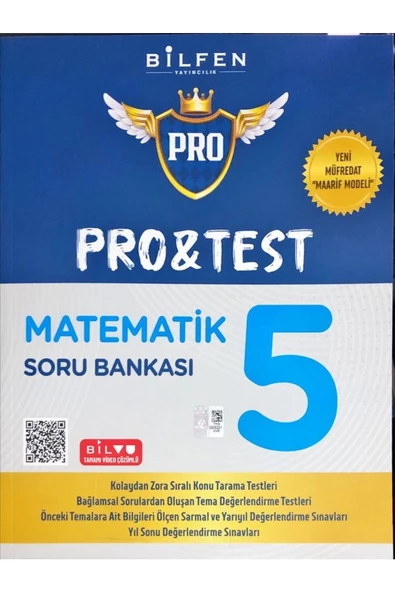 Bilfen 5. Sınıf Protest Matematik Soru Bankası Yeni Müfredat