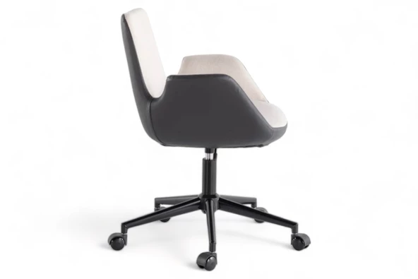 Sancak , Dora Çalışma Koltuğu , Krem Antrasit - 4