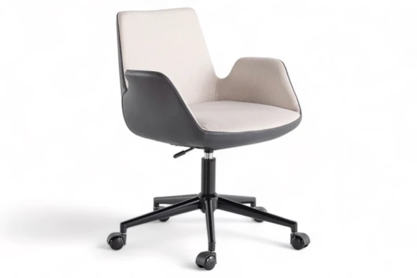 Sancak , Dora Çalışma Koltuğu , Krem Antrasit - 2