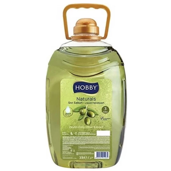 Hobby Naturals Zeytin Özlü Sıvı Sabun 3 Litre