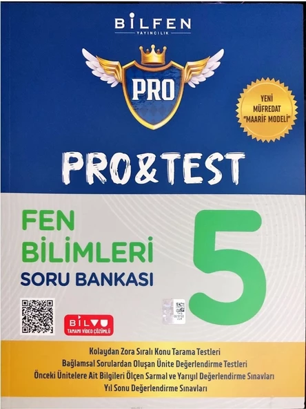 Bilfen 5. Sınıf Protest Fen Bilimleri Soru Bankası Yeni Müfredat